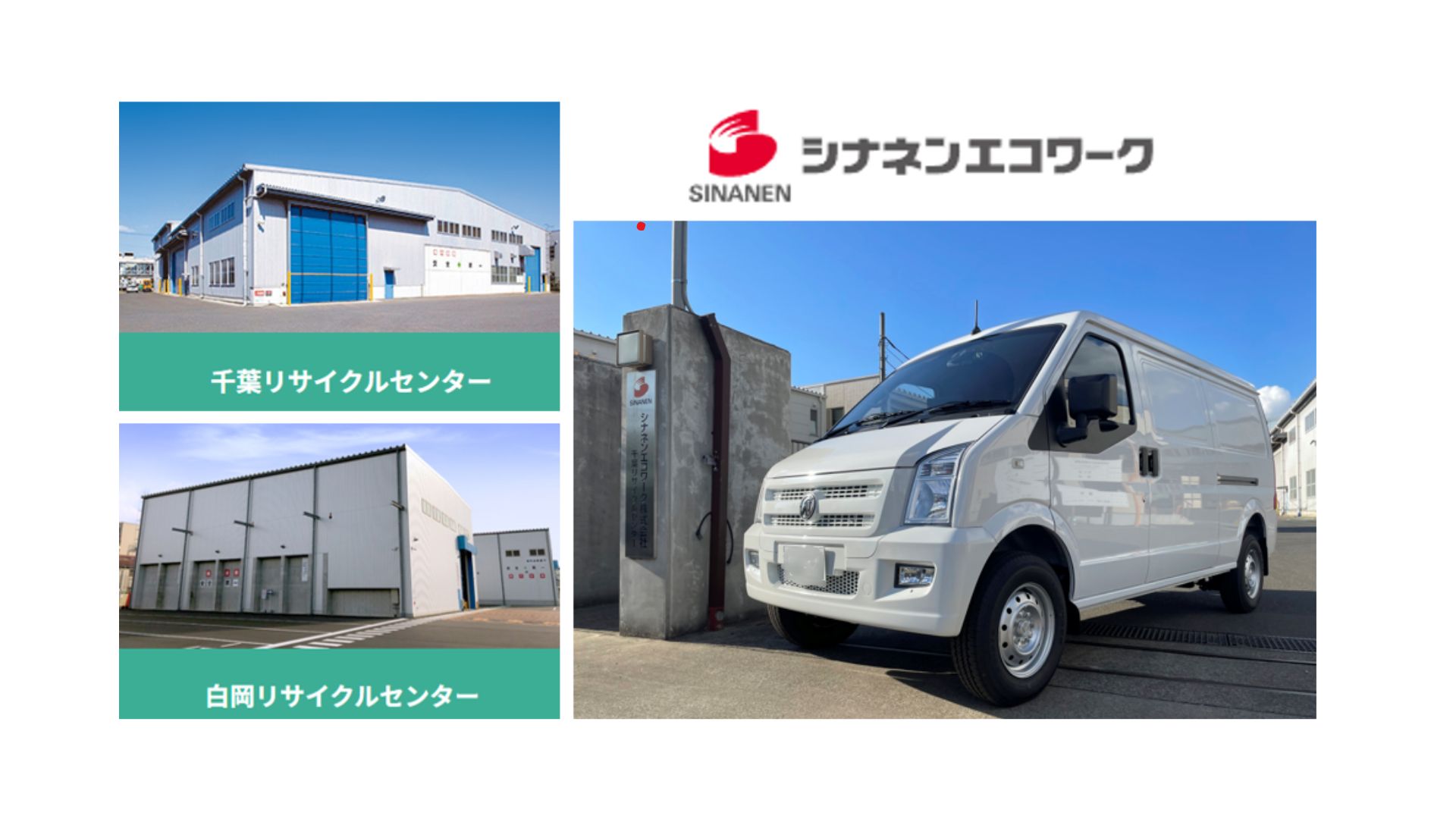 EVメーカーフォロフライ F1VANを 木くずリサイクル企業シナネンエコ 